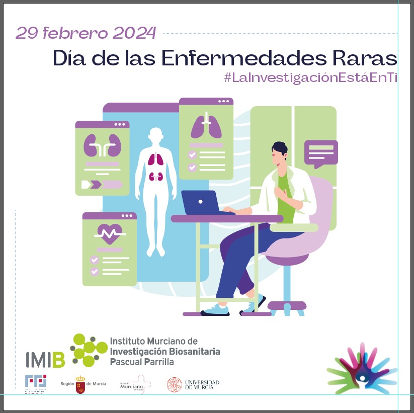IMIB_RMurcia's tweet image. En el #DíaMundialdelasEnfermedadesRaras, asociaciones, médicos e investigadores participaron en una mesa informativa para recordar la importancia de visibilizar estas enfermedades.

La investigación es vital para la detección y la mejora de la calidad de vida de los pacientes.