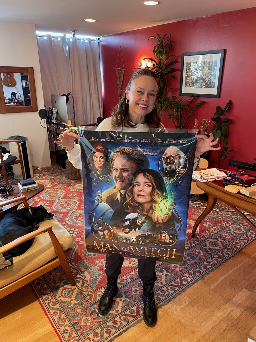 This first one is going on the wall in the studio. Thanks so much to everyone who has signed up for updates at manandwitch.com Should we do some poster give aways? 📷