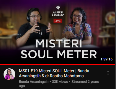 AG_BayuNugraha's tweet photo. Tak hanya meditasi ini, Bunda juga membagikan bagaimana cara untuk mengetahui kebenaran dialam ini melalui proses energi yg dinamai #SoulMeter, tujuannya tiada lain untuk memahami radiasi pd diri yg kita terpancar & perlu dibersihkan. Shg tidak hanya sekadar merasa sudah baik https://t.co/d0gIHjTvP0