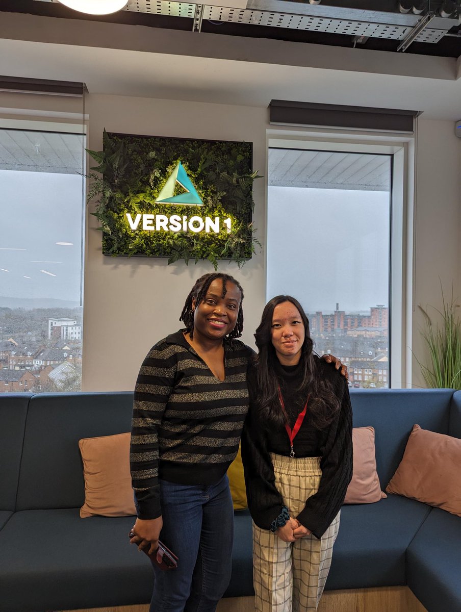 Thank you to Version 1 for hosting a superb work shadow day as part of our SistersIN programme #Femaleleadership