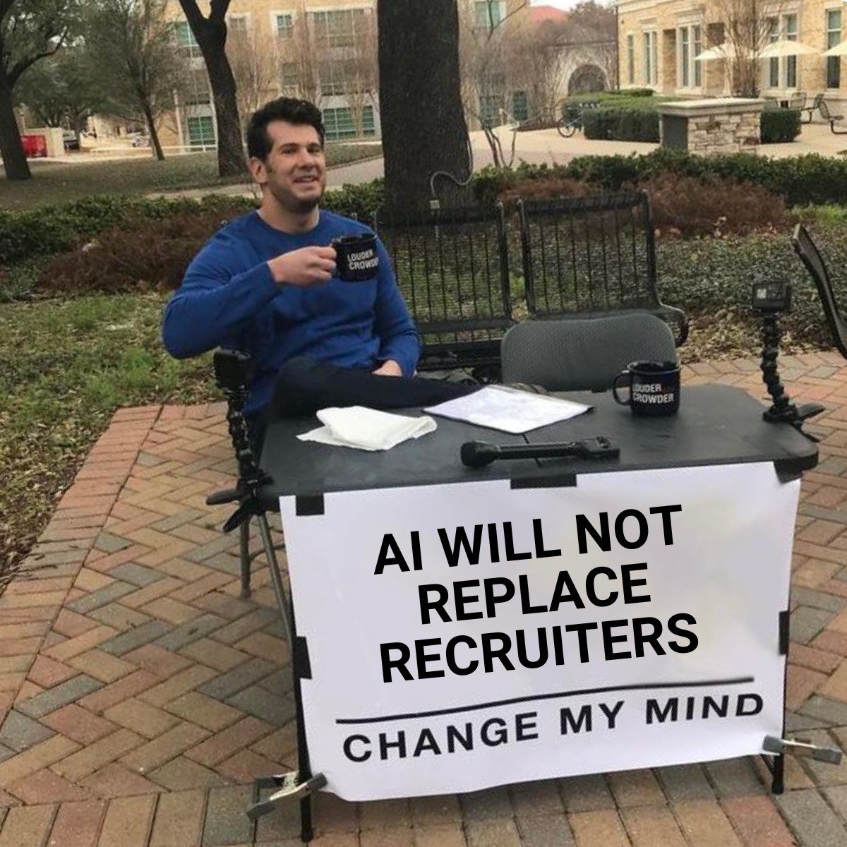 I don't believe AI can replace the value of human connection, but it can absolutely supercharge recruiting efforts. Let's embrace AI as our trusted ally in revolutionizing recruitment.

#AIandRecruitment #EmpoweredByTech #RecruitmentInnovation