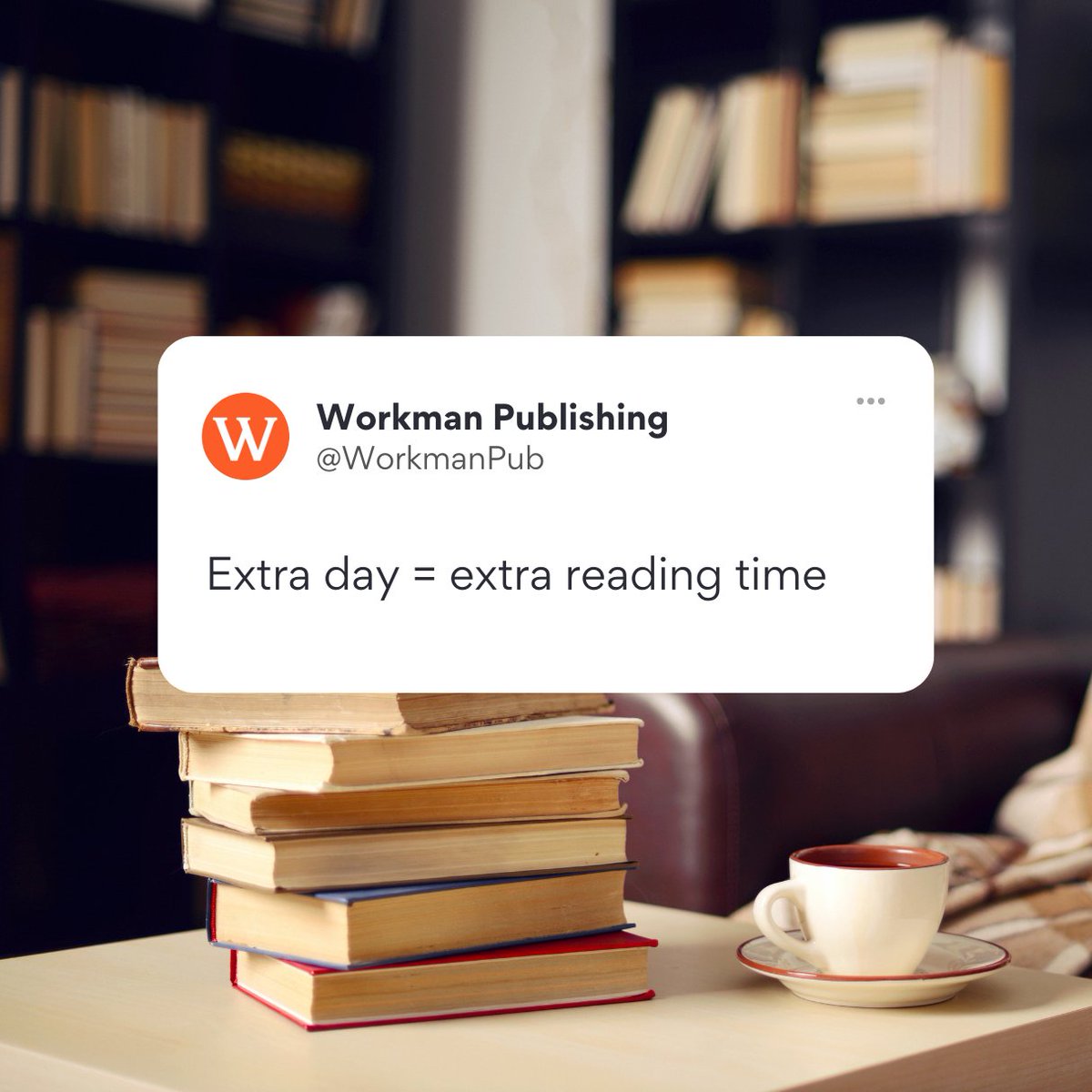 Us 🤝 using every holiday as an excuse to read. #HappyLeapDay