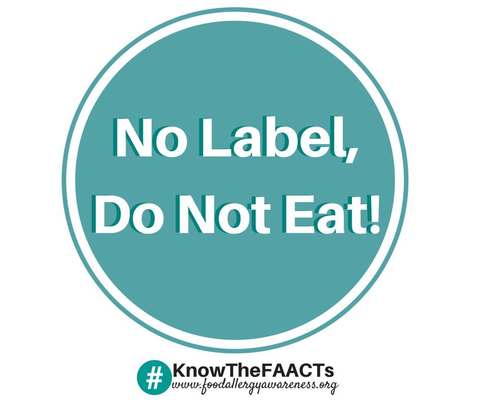 It is important that children learn from an early age that they must read labels. This practice will help the child to become his or her own advocate and navigate through life safely. 

Visit #FAACT to learn. more:
buff.ly/2D0I3hD 

#MayContain #FoodAllergy #FoodAllergies