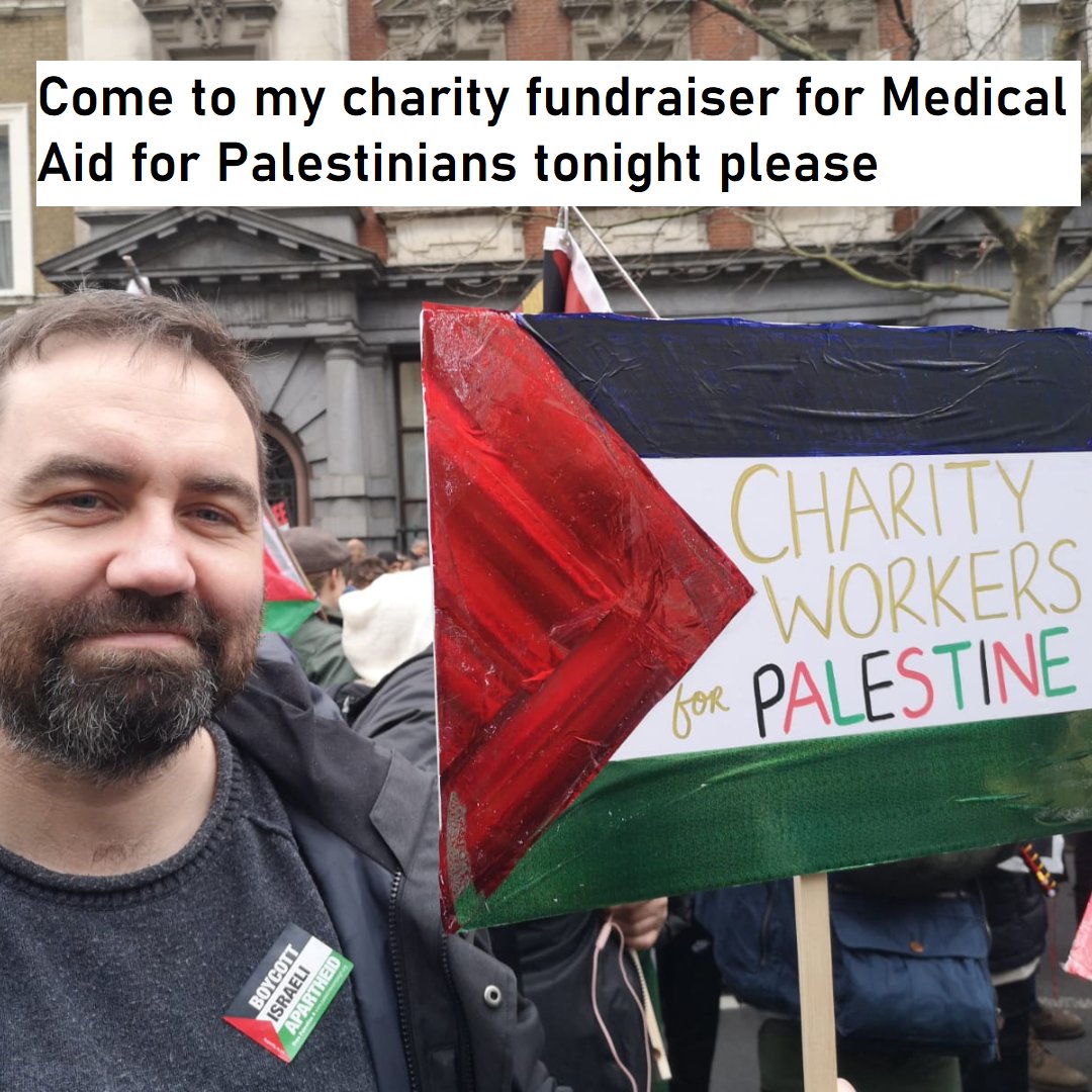 I'm running the first of two @MedicalAidPal fundraisers at the Earl of Derby in southeast London today - please come! Full details on Eventbrite eventbrite.com/e/828203518017