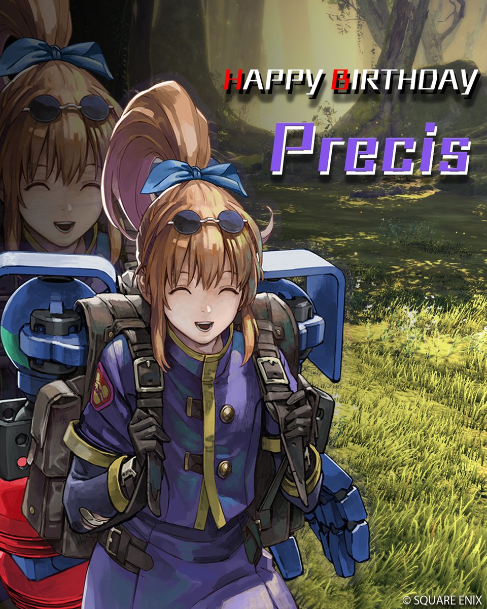 Happy birthday to #StarOcean The Second Story R's young inventor, Precis! 🎂🤖 #SO2R