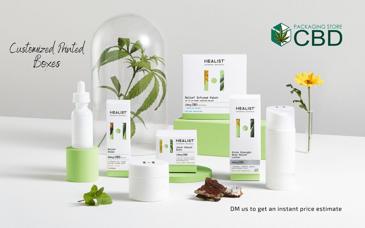 CbdPackaging's tweet image. From sleek boxes for tinctures to chic containers for creams, we've got you covered. Stand out on the shelves and make a lasting impression with packaging that reflects the quality of your products. 

#CBDPackagingStore #CBD #customboxes #custompackaging #packagingboxes