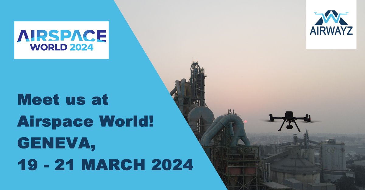 Join us at <a href="/AirspaceWorld/">Airspace World</a> and witness the future of ATM!
Our fully autonomous USSP/UTM system provides unprecedented control and safety in the lower airspace. Meet us there to learn how our innovation could unlock commercial drone activity for you! airwayz.co/contact-us/