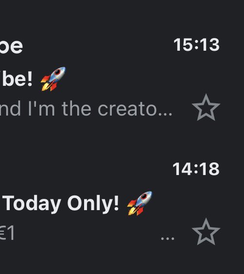 mdenoche's tweet photo. Are we overusing emoji in email marketing? https://t.co/tfrw6S1mjh