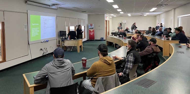 FieldSmartInc's tweet image. It was a packed house yesterday for our Crop Intelligence producer meeting. 🌱
Thanks to everyone who attended!