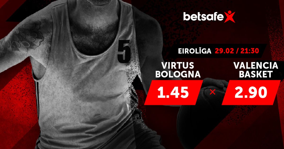 Eirolīga atgriežas, un "Virtus" uzņems "Valencia". Lukas Banki trenētā komanda pirms pauzes izcīnīja tikai vienu uzvaru četros mačos

➡️ Prognozes: ej.uz/betsafeeiroliga