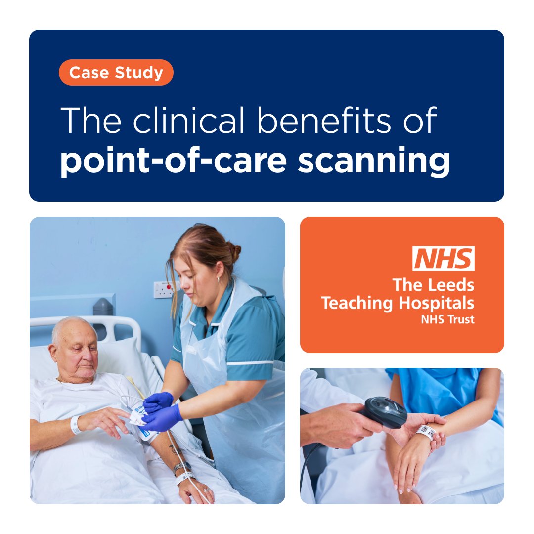 How can point-of-care scanning transform patient care and drive hospital efficiencies? By capturing data once with a quick barcode scan, it is possible to use the data multiple times across multiple systems. @LeedsHospitals shares how: hubs.la/Q02mGy7t0 #S4S #safety