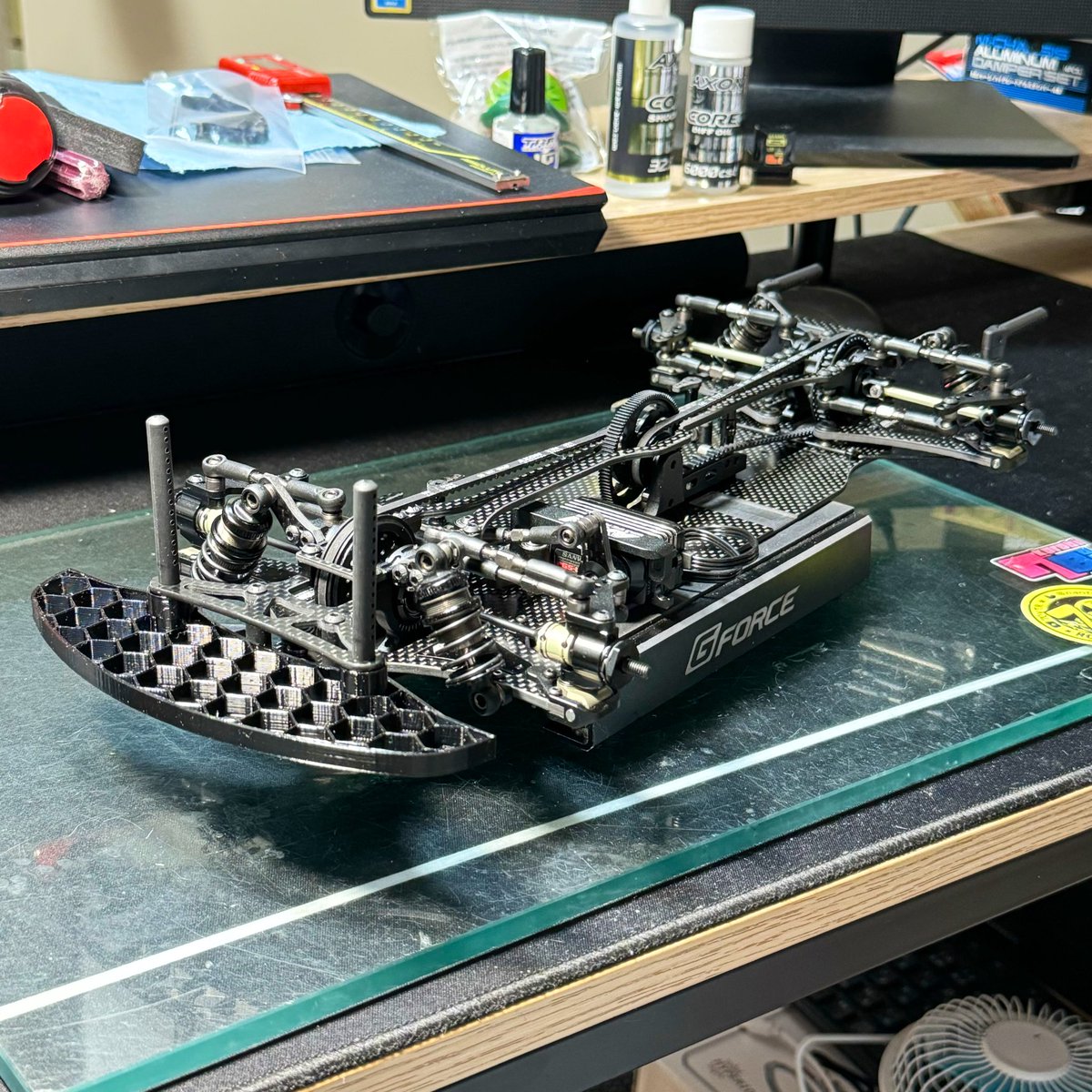 tooriame_rc's tweet photo. ついに完成‼️STEP20‼️
つーかだいぶ前に出来てたんですが〜色々あって😅
現在メカ積みに挑戦中〜これを用意したので真面目にやってみるますからす
#AXON #TC103 https://t.co/PBDeqYO2AG