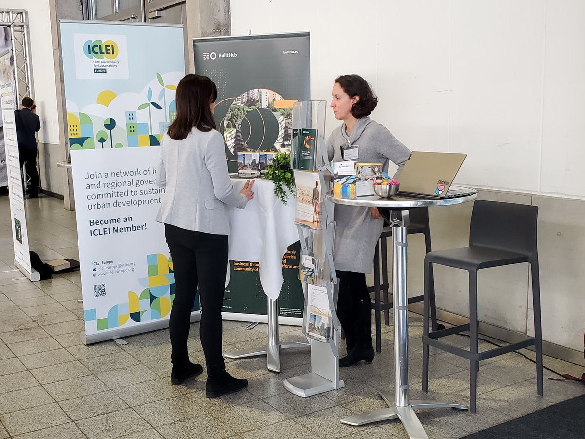 ICLEI Europe: Energy (@iclei_energy) on Twitter photo Today and tomorrow you'll find us at the Kongress Klimaneutrale Kommunen in #ICLEIMember Freiburg 🇩🇪
Stop by and learn how we're helping cities with the #EnergyTransition 🔋 #climateneutralcities Today and tomorrow you'll find us at the Kongress Klimaneutrale Kommunen in #ICLEIMember Freiburg 🇩🇪
Stop by and learn how we're helping cities with the #EnergyTransition 🔋 #climateneutralcities