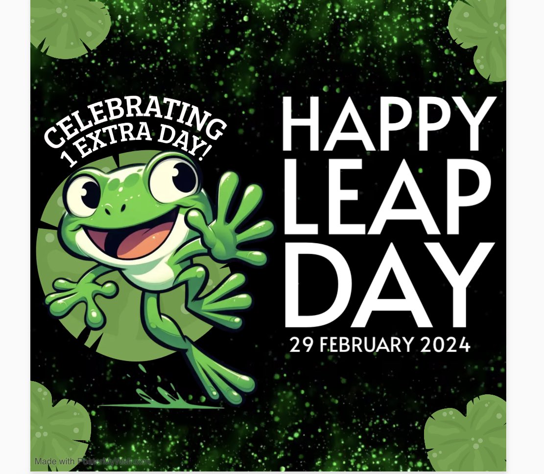 #HappyLeapYear