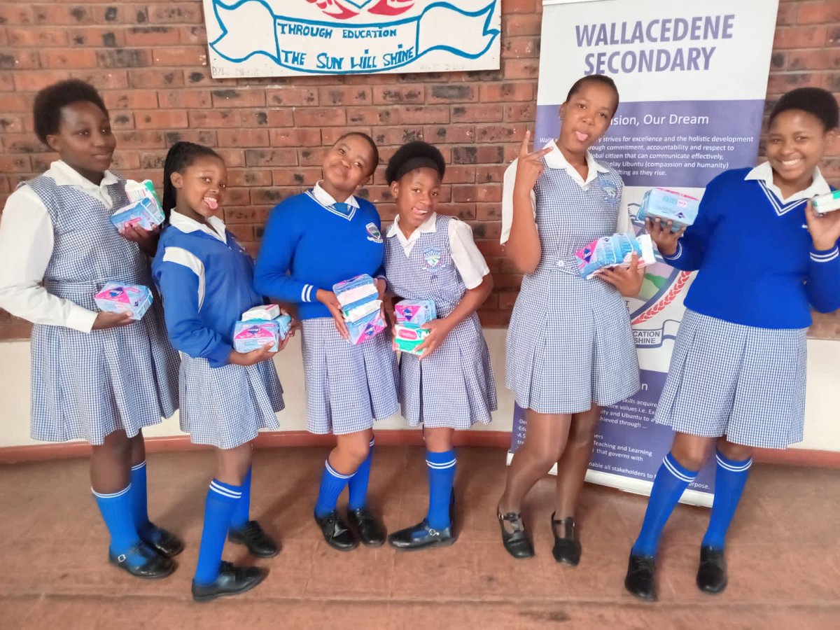 This week we empowered 3724 girl children from Western Cape through #MillionComforts by providing them with 3 months supply of sanitary pads. #KeepingTheGirlChildInSchool #MakeADifference #DisChemFoundation @Dischem
