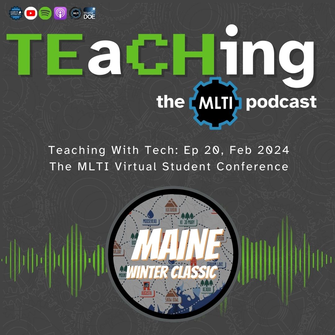Joshua Schmidt (@mrjoshuaschmidt) on Twitter photo Episode 20 of the #TeachingWithTech podcast explores the MLTI Virtual Student Conference board game, called the Maine Winter Classic. Come hear why we're so excited along with tips and tricks to prepare for March 7! open.spotify.com/episode/1XKoZE……
<a href="/mdoenews/">ME Dept of Education</a>
<a href="/mainedoeltt/">Learning Through Technology at Maine DOE</a>
<a href="/BanksEmmamarie/">Emma-Marie Banks</a> Episode 20 of the #TeachingWithTech podcast explores the MLTI Virtual Student Conference board game, called the Maine Winter Classic. Come hear why we're so excited along with tips and tricks to prepare for March 7! open.spotify.com/episode/1XKoZE……
<a href="/mdoenews/">ME Dept of Education</a>
<a href="/mainedoeltt/">Learning Through Technology at Maine DOE</a>
<a href="/BanksEmmamarie/">Emma-Marie Banks</a>