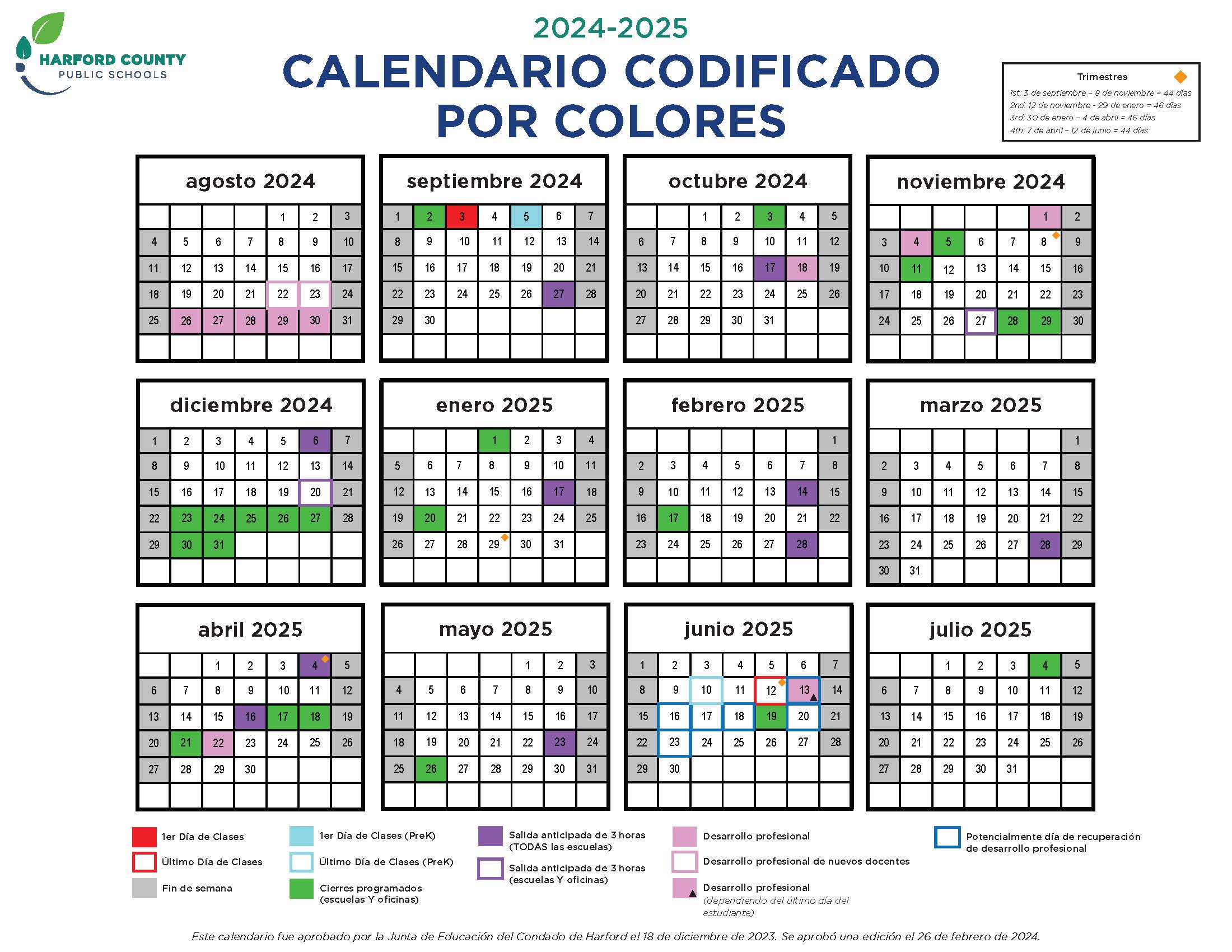 Hcps 2025 To 2025 Calendar Year Reta Vannie