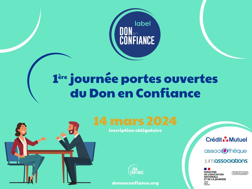 Ne manquez pas la 1ère Journée Portes Ouvertes de notre partenaire Le @donenconfiance ! 📍Rendez-vous le 14 mars 2024 à Paris Inscriptions -> donenconfiance.org/offres/gestion…