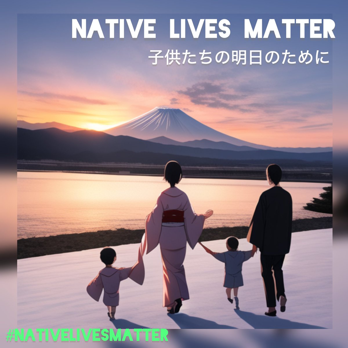 日本の子供達を一番に考えて！
私達の声が届きますように！

#NATIVELIVESMATTER 
#JapaneseLivesMatter 
#川口に平和を
#私達の想いです