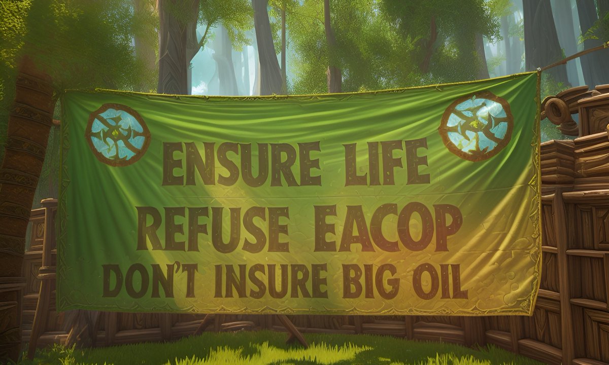 I'm taking part in the Insure Our Future #GWA because I believe it's time for insurers like @AIGInsurance to divest from fossil fuels and invest in renewable energy. This week the pressure is on, join us! #InsureOurFutureNOW #StopEACOP  #PeopleOverProfits #GlobalWeekOfAction