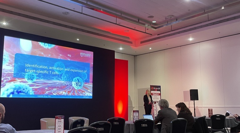 Thank you to everyone who joined us at the CAR-TCR Summit Europe in London! 

It was a pleasure presenting Immudex's new technologies with such an engaged audience. 🙌

Looking forward to connecting with you all again soon! 👋

#CARTCRSummitEurope #Immunotherapy #TCellTherapy