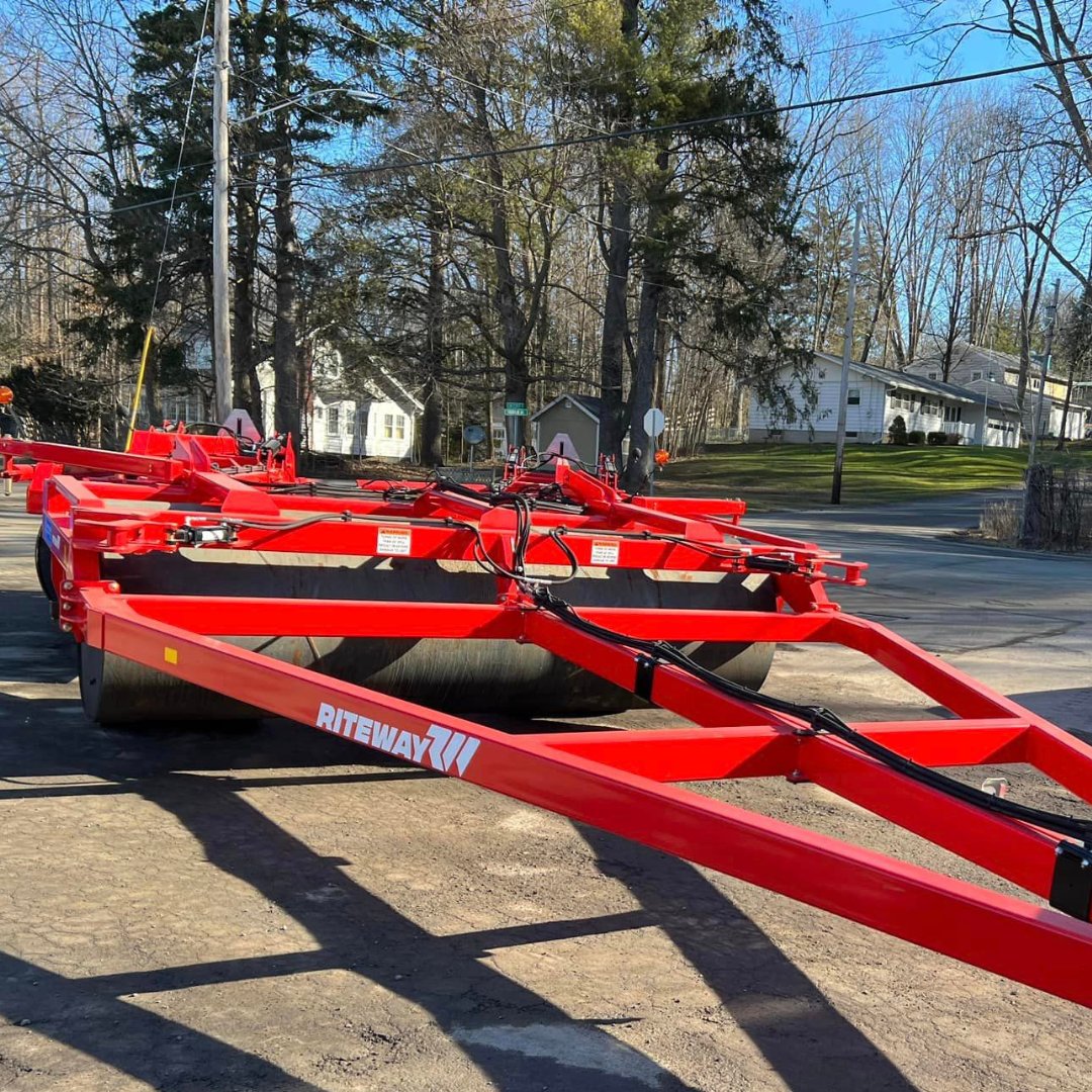 Farmers around the world are adding Rite Way Land Rollers to their fleet because of their innovative design and superior performance. This one is heading out of the lot at Clinton Tractor and Implement Co. In Clinton New York – thanks for the pics! #Farming #FarmEquipment #Ag