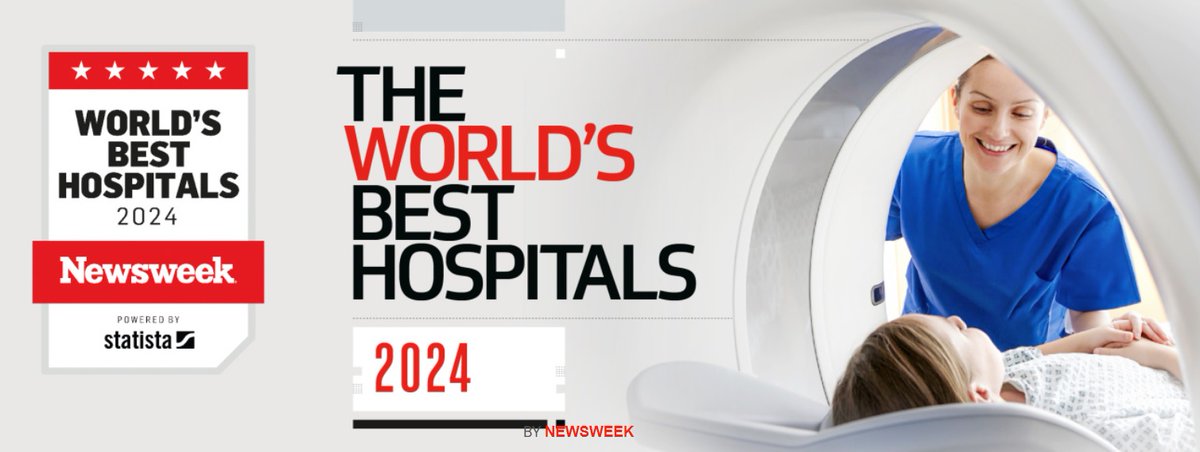 #VallHebron is the 7⃣0⃣th best hospital 🏥 in the world  🌍according to the magazine <a href="/Newsweek/">Newsweek</a> : we've gone up 1⃣3⃣ positions in the world ranking compared to last year.