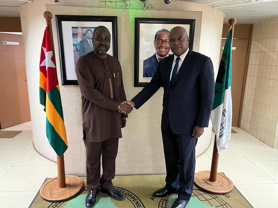 Disarmament and development are two sides of the same coin.  @UN_Disarmament Director @AdedejiEbo met w. Wilfrid Abiola, country manager at the African Development Bank Togo @AfDB_Group, on how to strengthen these mutually reinforcing tools to building a world free from want.