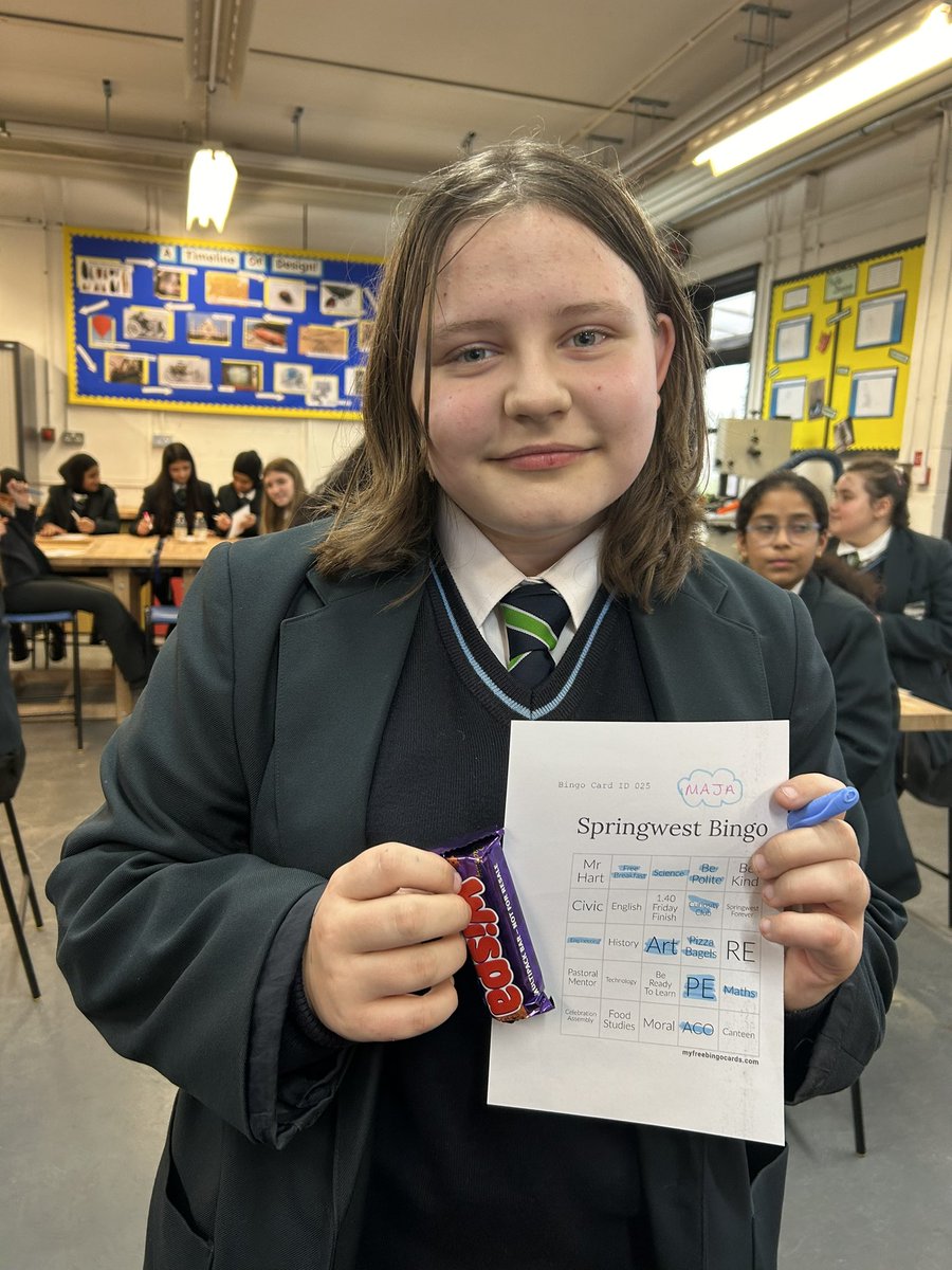 SpringwestDT's tweet image. Curiosity Club this week was springwest BINGO! It was so much fun.
Join us again next Thursday for more curiosity @SpringwestA 🧐
So proud of our year 10 students being our bingo callers too! @AcoSteele