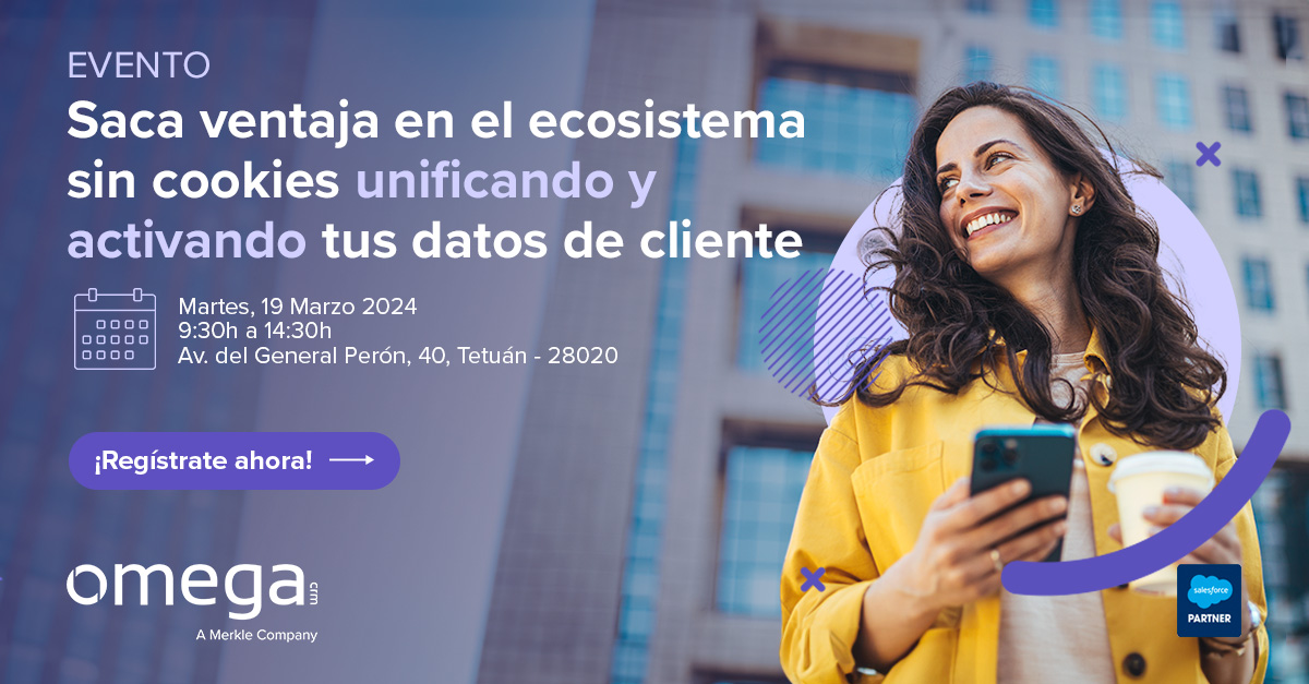 ¡Únete al #DataCloud Day y descubre cómo #Salesforce Data Cloud puede transformar la relación con tus clientes! 🚀

🗓️ 19 marzo 2024 
🕤 9:30h - 14:30h 
📍 Av. del General Perón, 40, Tetuán, 28020, Madrid 

Aforo limitado, ¡reserva tu plaza ahora! ⬇️
 secure.omegacrmconsulting.com/omg-datacloudd…