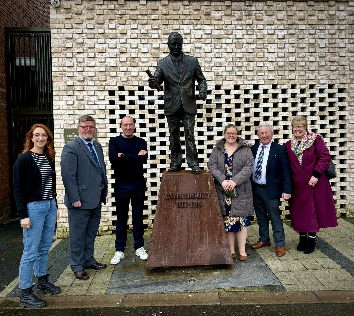 We were delighted to welcome the @UlsterScotsAgen to Áras Uí Chonghaile this week where they enjoyed a tour of the Centre 🙌🏼 Go raibh maith agaibh - thanks for visiting folks!