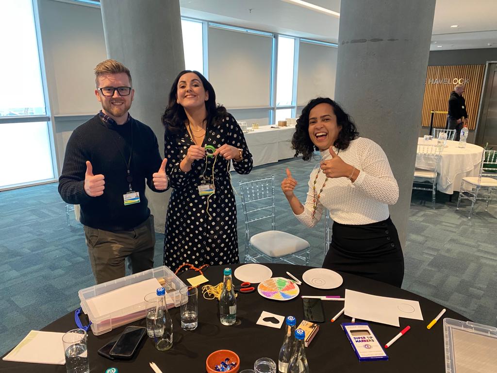 Quickfire with the <a href="/AvivaStadium_/">Aviva Stadium Events</a> crew! 🙌 Our MC set the wheels in motion, and the team dove straight into the iPad based challenges – giving it their best shot and sharing laughs all afternoon 😆 Nothing beats the joy of laughter and smiling faces at our team building events 😊