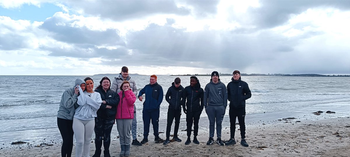 Lovely weather for a brisk and invigorating walk along Rush South Beach during this somewhat sunny, windy and chilly day, now ready to get back to some classwork. @ddletb @SOLASFET @ESF_Ireland @ddletbYR @RushTourism