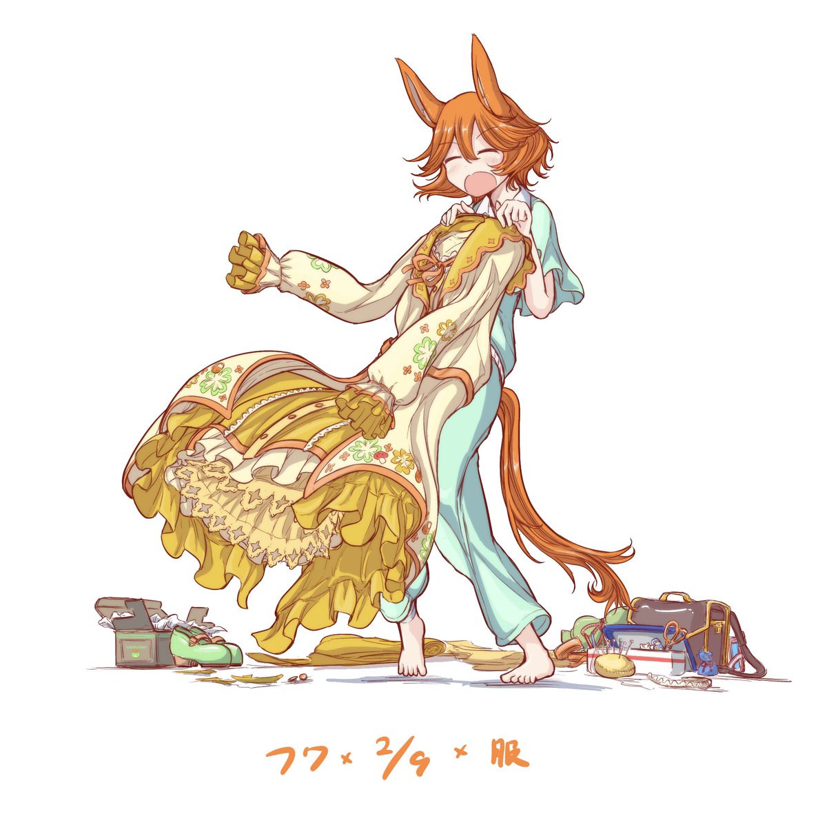 #今月かいた絵を晒そう 