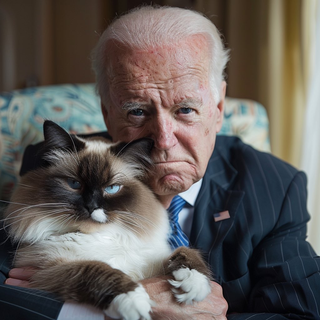 grumpykittycoin's tweet photo. @metaversejoji Meh… Joe and I are $GRUMPY https://t.co/JyKRLGELzt