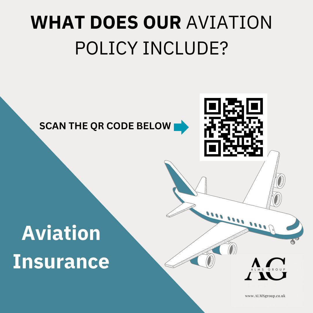 Elevate your peace of mind with our tailored Aviation Insurance policies. 🛫 From hangars to air traffic control, we've got every angle covered. #AviationInsurance #SkyHighProtection #ALMSGROUP