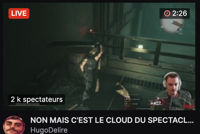 dallolz's tweet photo. haha le twitch game français trop bien haha https://t.co/m1NozmMQUL