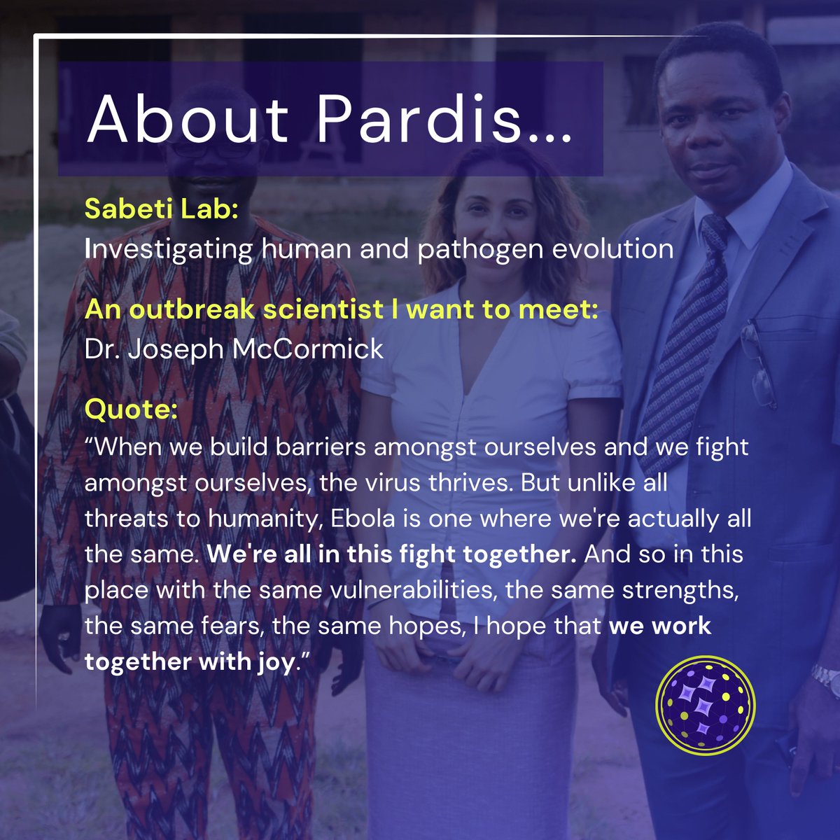 Meet Dr. @PardisSabeti, our Head of Science Education! Pardis co-created Operation Outbreak with Dr. Todd Brown and Dr. Andres Colubri @colabobio. Watch @TheCrashCourse Outbreak Science with Pardis here: buff.ly/3T0jpBx @sabeti_lab #OperationOutbreak #STEM #education