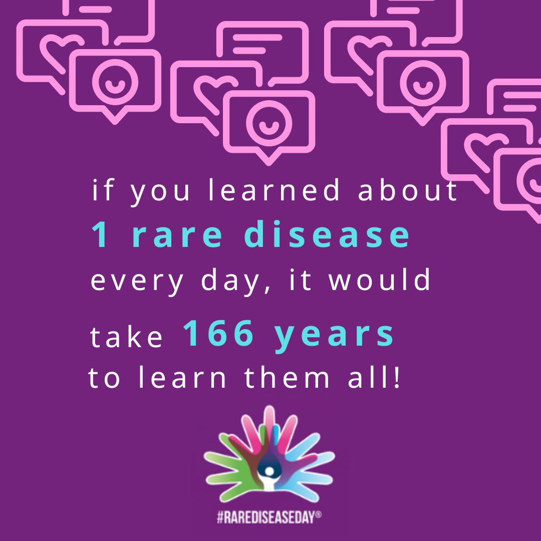 Join us in showing our support for the rare disease community today! #lightupforrare