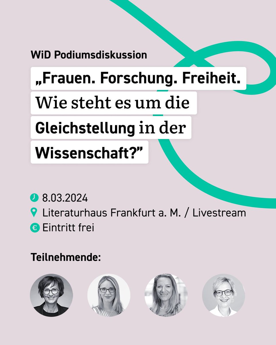 Zum Weltfrauentags am 8.3. laden das @BMBF_Bund und @wissimdialog zu einer Debatte über Freiheit & Geschlechtergerechtigkeit in der Wissenschaft ein. Es diskutieren: @starkwatzinger @alena_buyx Antje Boetius @AWI_de @ChristineRegitz Zum Stream: bmbf.de/bmbf/shareddoc…