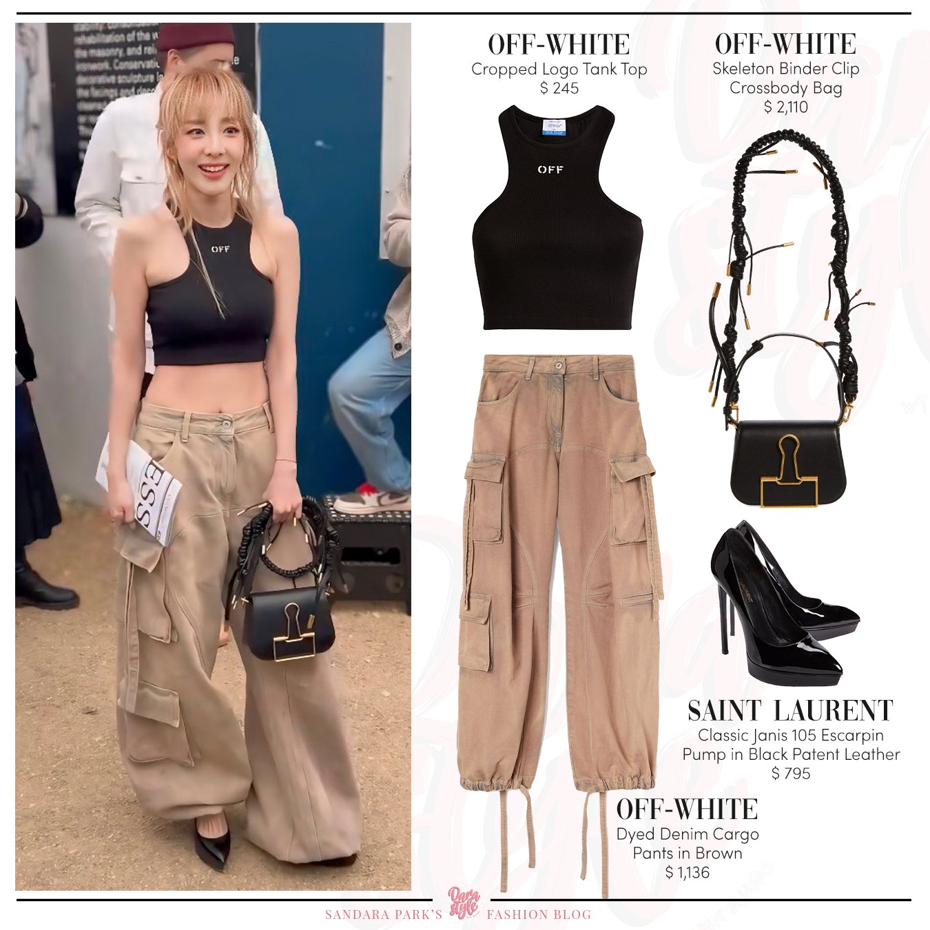 Dara Style on X: [Event] #DARA at OFF-WHITE for Paris Fashion