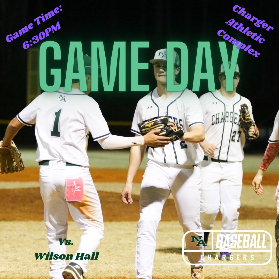 It's time for some more Chargers Baseball 🌩⚾️⚡️

Ryan Kerkhoff taking the mound tonight at 6:30PM VS. Wilson Hall 
#chargedup #Chargersbaseball #nextlevel