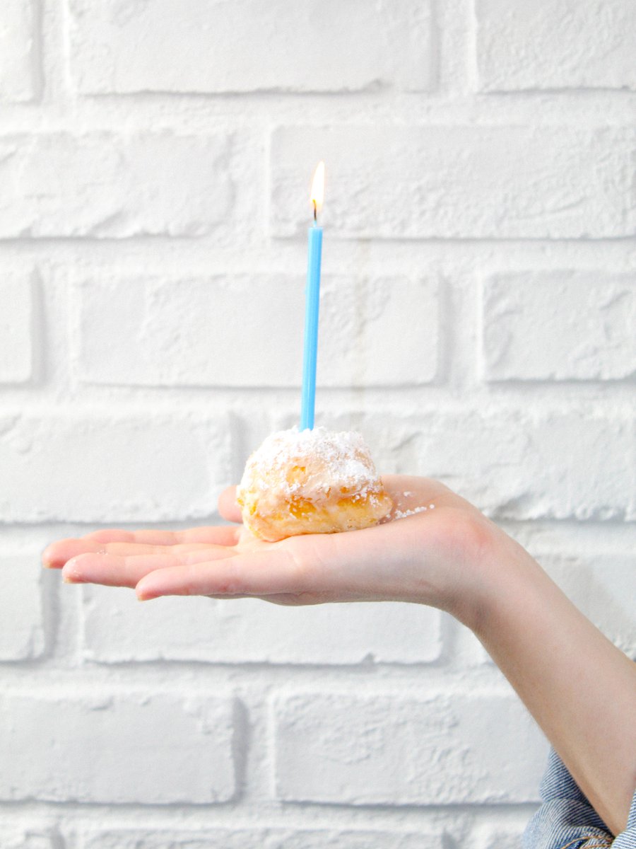 To all our #LeapDay babies, this beignet is for you. Make a wish, you deserve it.