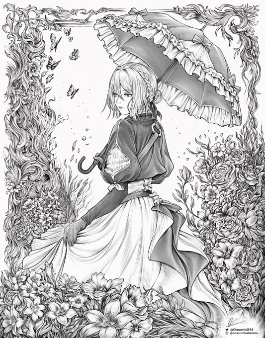 "I finally know what `I love you' means."

#violetevergarden #anime #art 