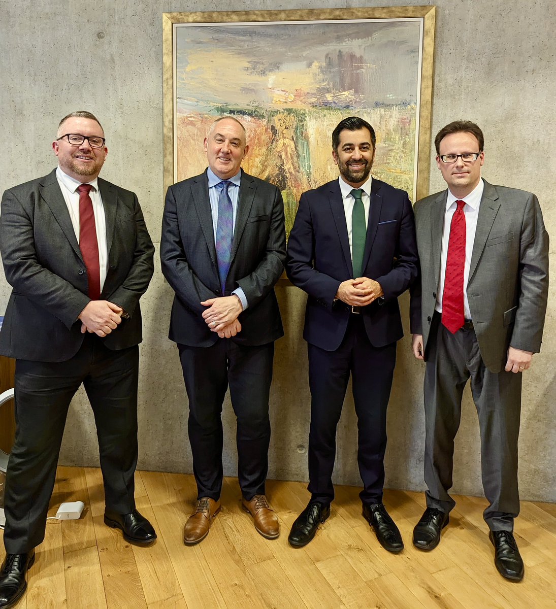 The First Minister of Scotland, Humza Yousaf &amp; Housing Minister, Paul McLennan, met with STAA CEO Andrew Fenner &amp; Policy Director Carl Thomson. 

They discussed tourism’s crucial role in the Scottish economy &amp; how we can develop the responsible, sustainable growth of the sector.
