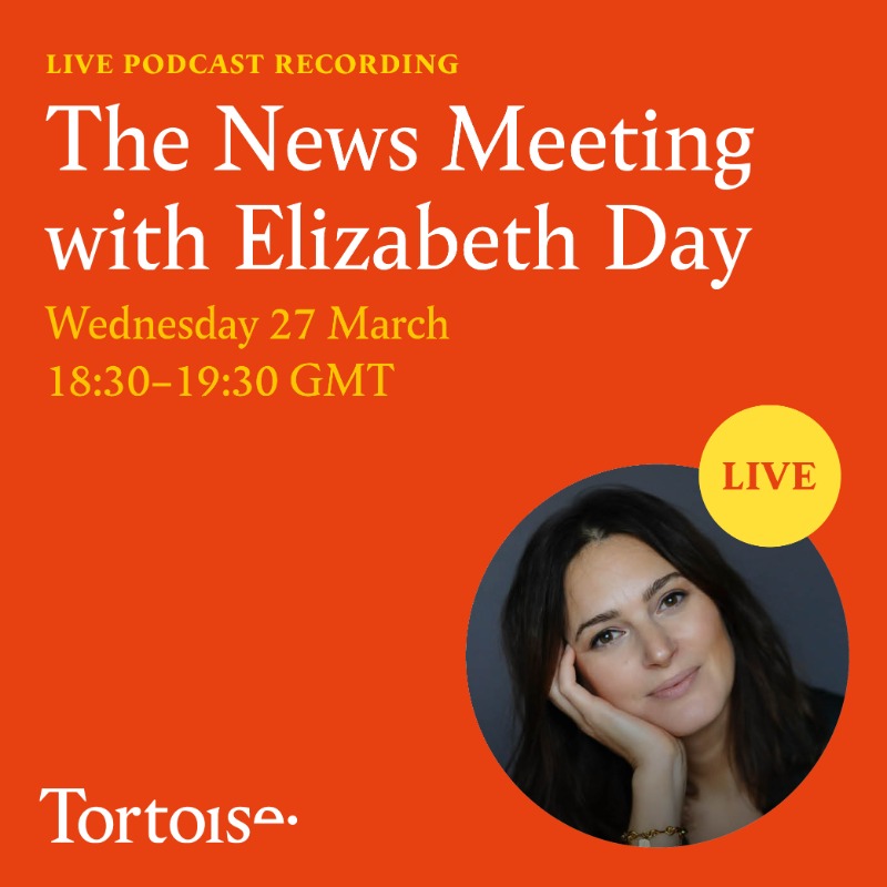 On 27 March, join us in the newsroom for the next live recording of The News Meeting. With @GWhittell in the editor's chair, the team will be joined by none other than, author and podcaster @ElizaBDay. Book your place now: torto.se/430DFYs