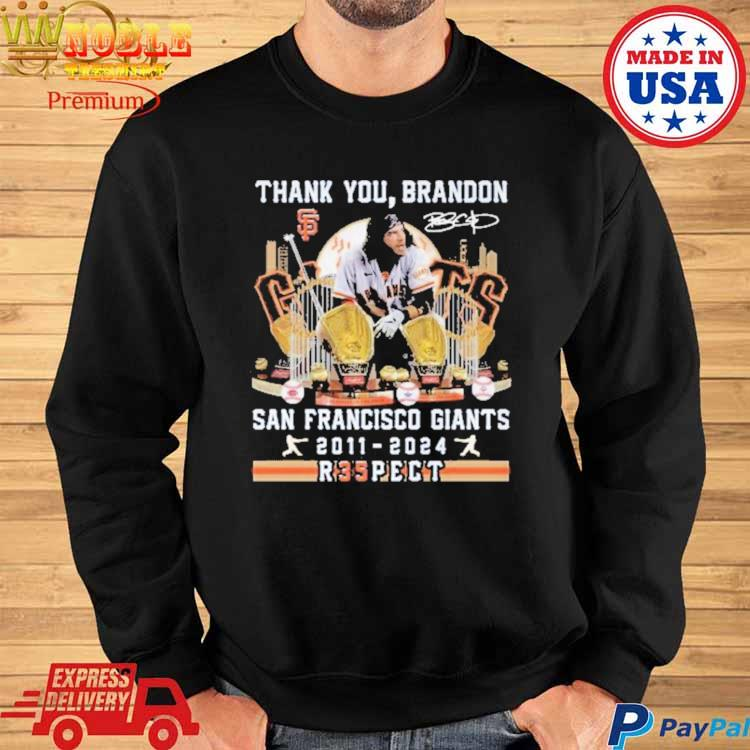 Official Thank you brandon san francisco giants 2011-2024 r35pect T-shirt
BUY NOW: nobleteeshirt.com/product/offici…
#nobleteeshirt