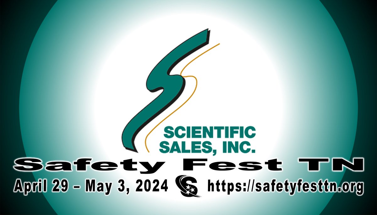 Safety Fest TN welcomes <a href="/SSIOakRidge/">Scientific Sales Inc.</a> as a Partner and Guardian Sponsor! Safety Fest TN provides a week  of free #safety &amp; #Health #Training in Oak Ridge, and Knoxville, Tennessee, and is dedicated to the mission of making the region the  safest place to work and live in the U.S.
