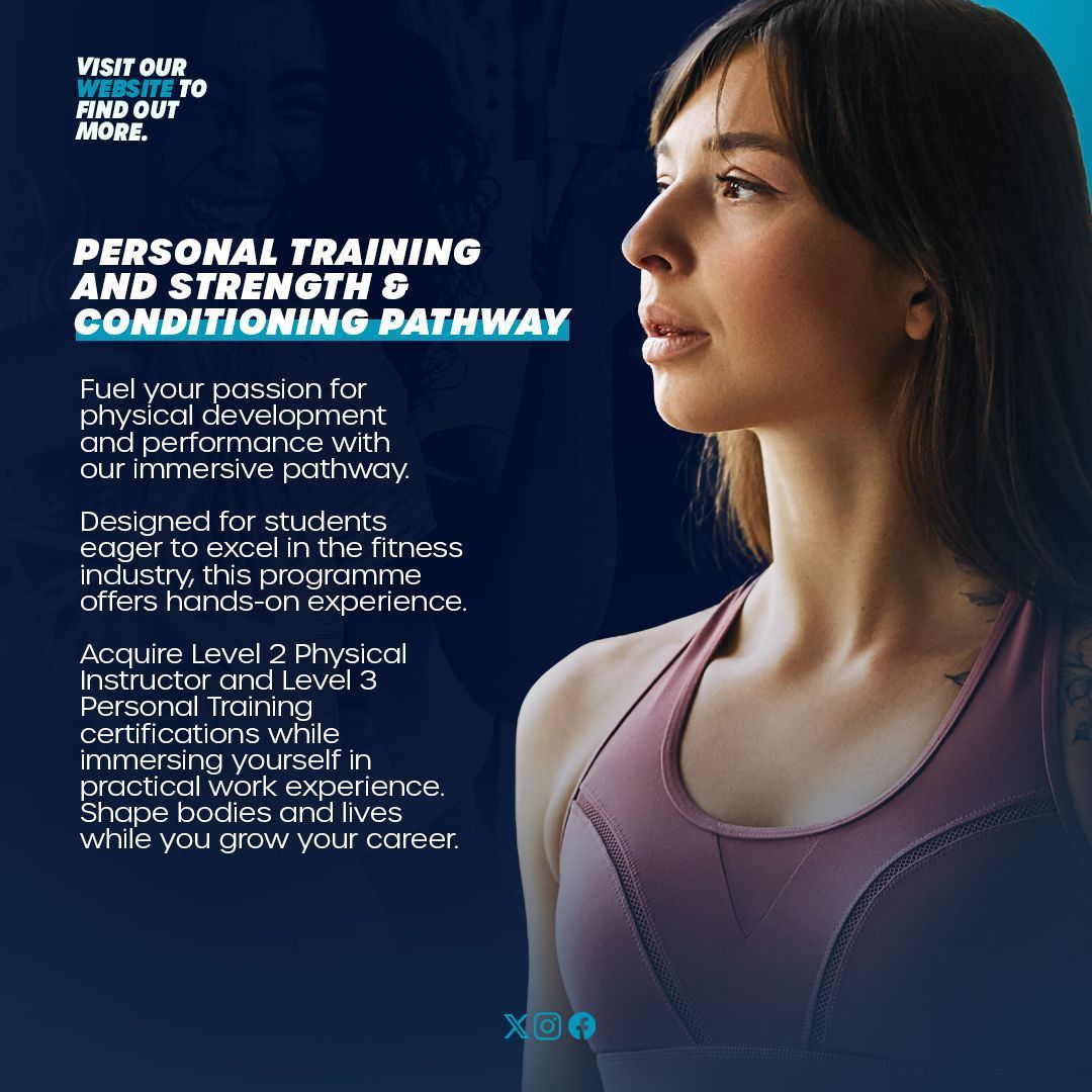 Whilst studying your degree with UCS, why not choose the 'Personal Training' pathway? This includes working towards your personal training qualifications which would usually cost £1,400! Click here for more info - ucsport.org #savingandstudying #sportcoaching