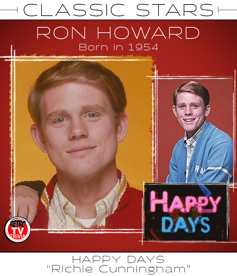 Wishing the super-talented #RonHoward a VERY #HappyBirthday! #actor #director #happydays #americangraffiti #classictv #classicfilms #BOTD